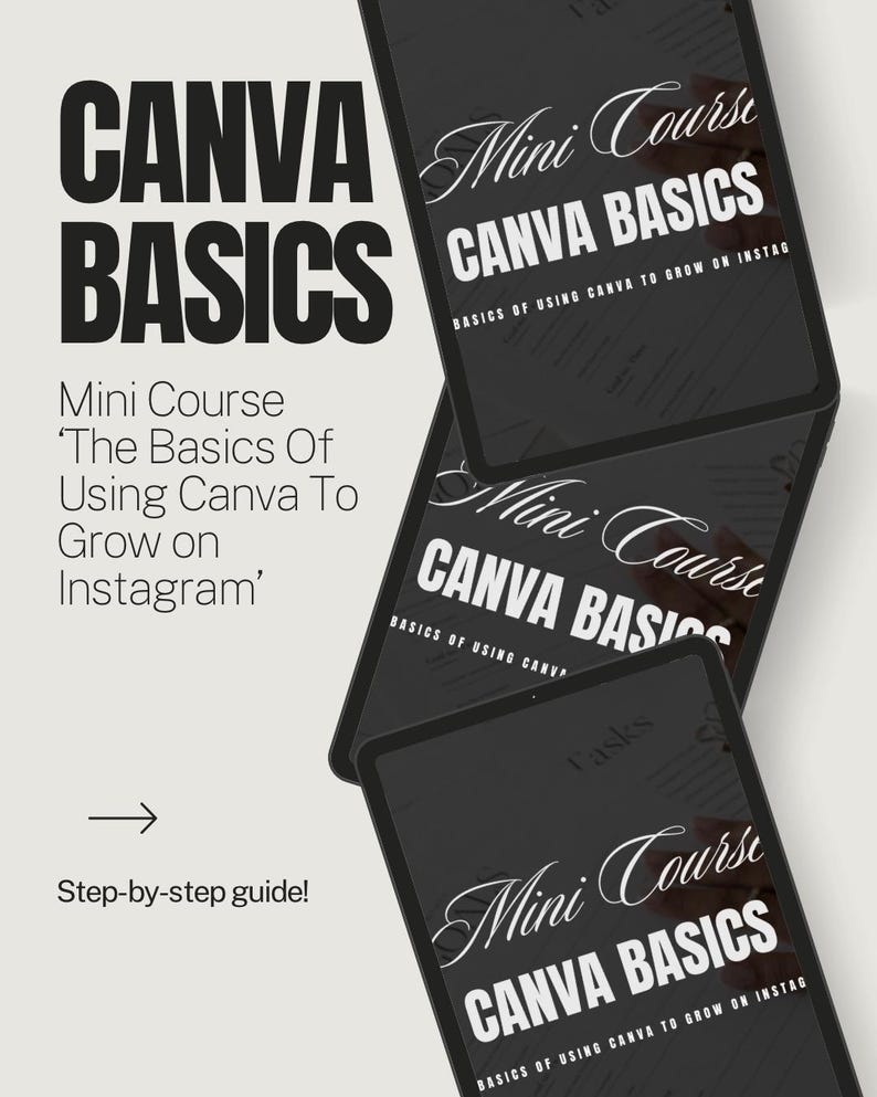 Canva Basics Mini Course MRR + PLR