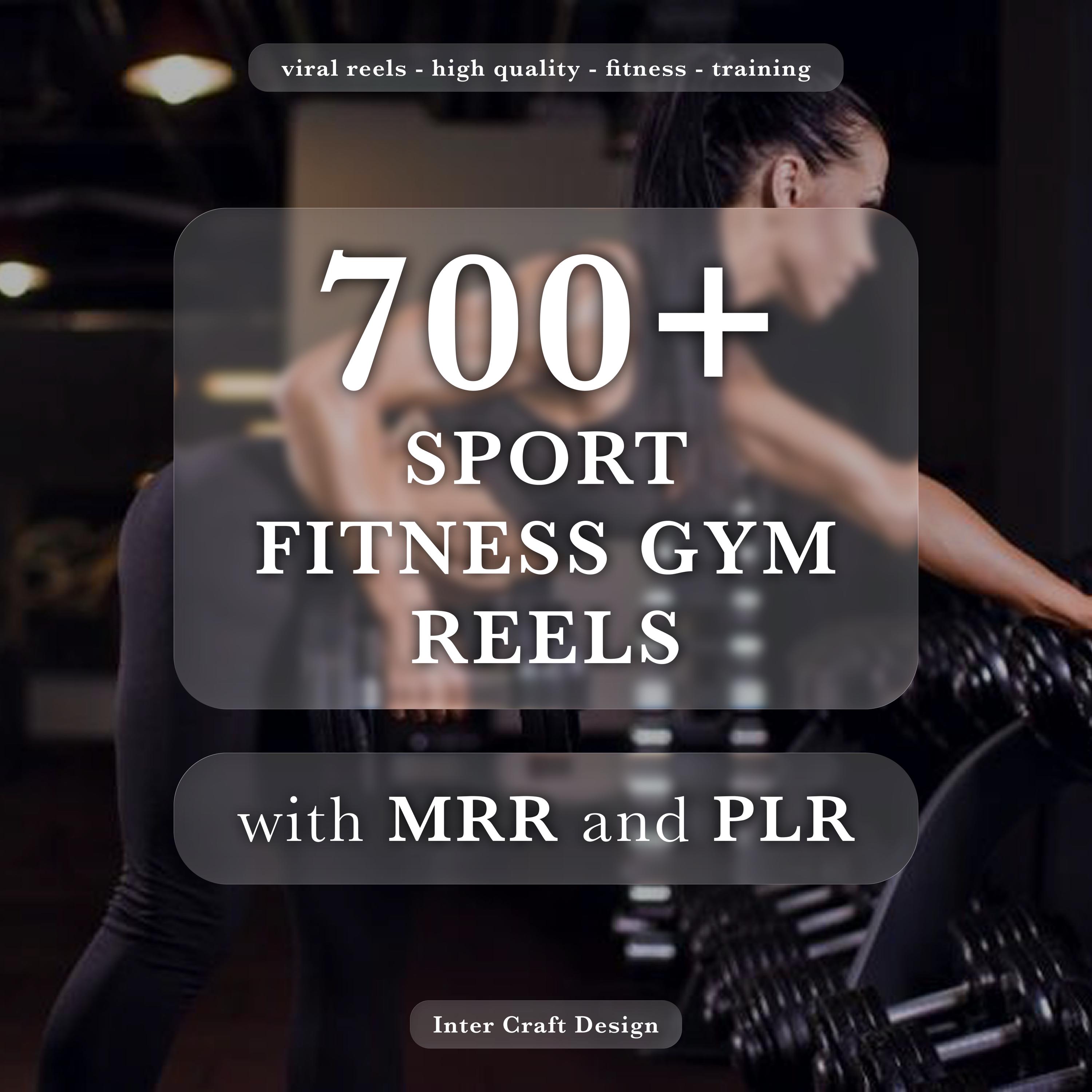 700+ Fitness GYM Reels Bundle, Tiktok, YouTube Shorts, Instagram Reels, Training Fitness Reels, Gym Fitness Videos, Motivational, MRR, PLR